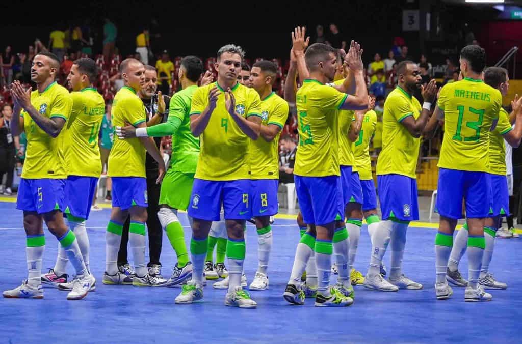 Futsal: Brasil conquista Copa das Nações